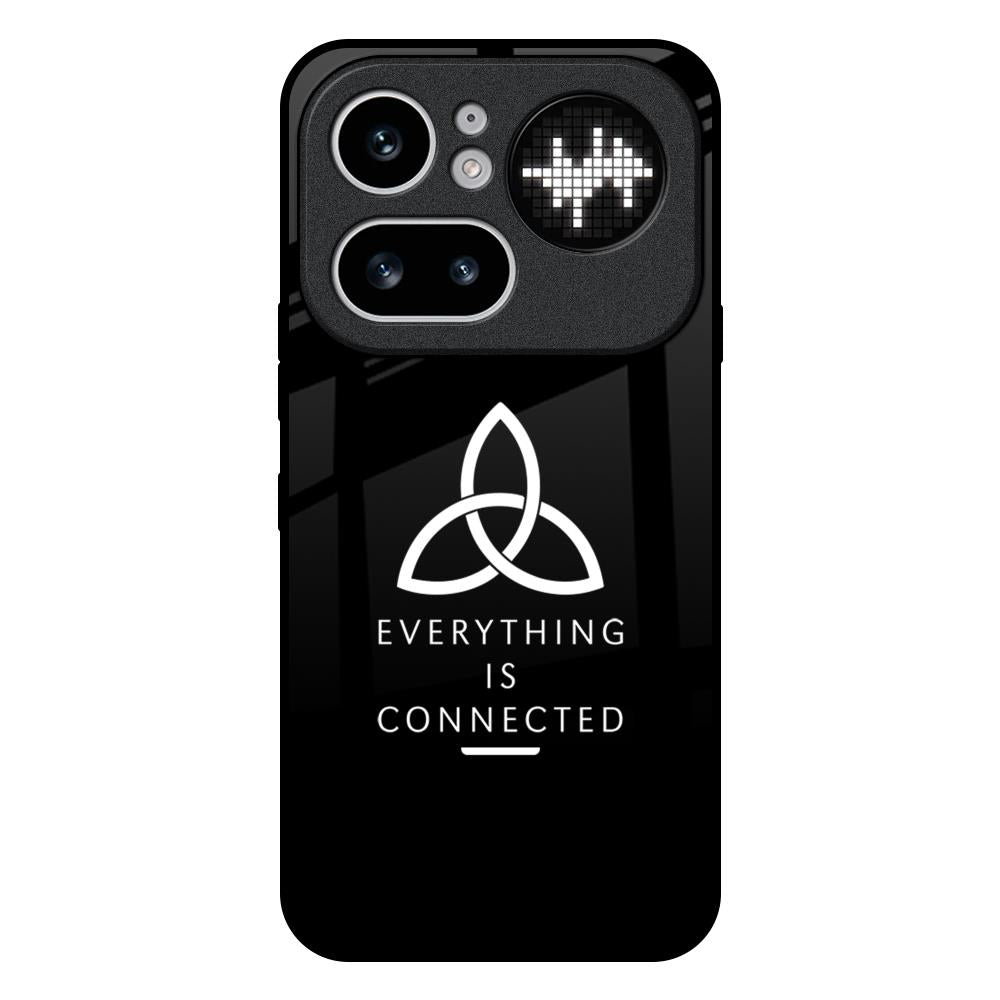Everything Is Connected Nothing Phone 4a Pro 5G Glass Back Cover Online