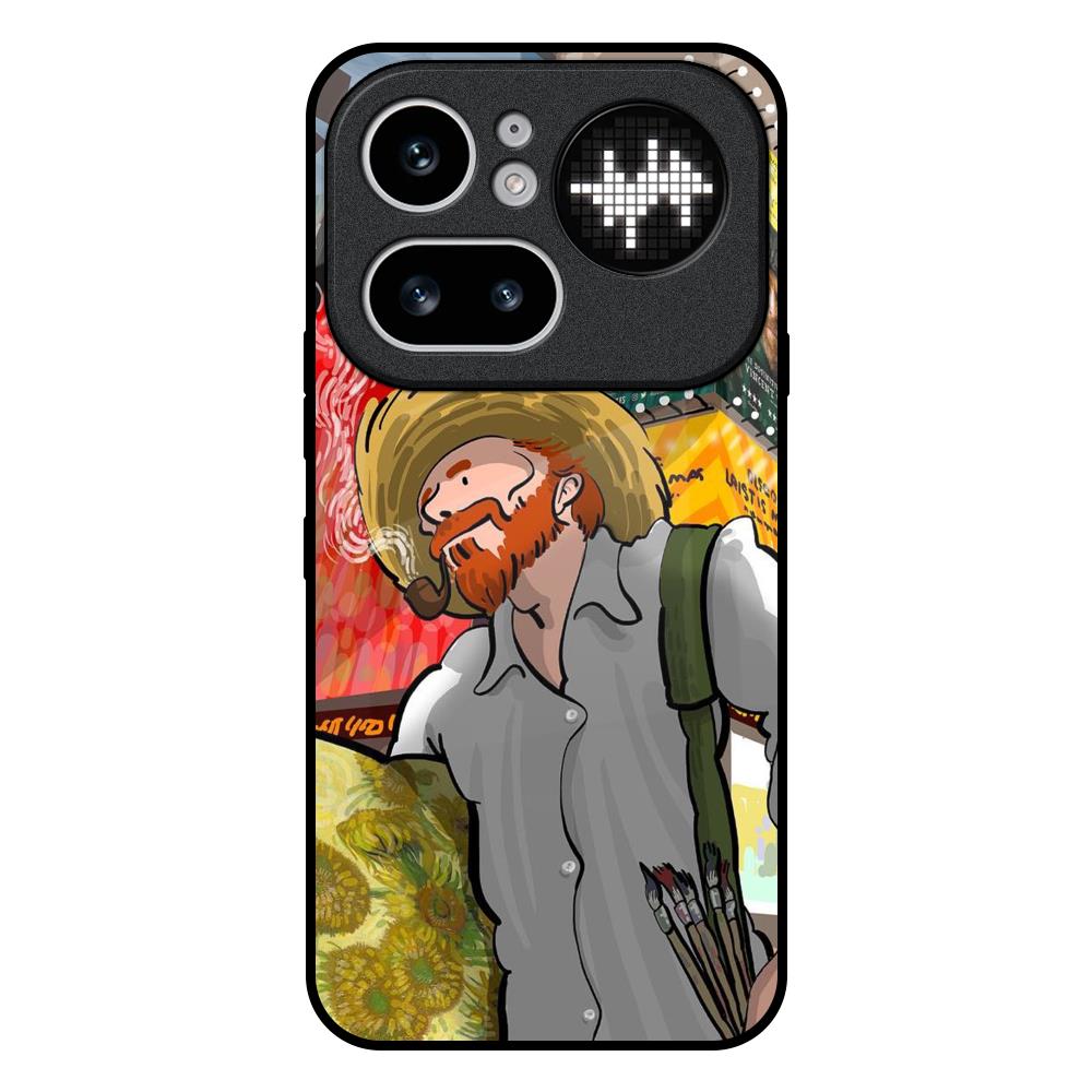 Loving Vincent Nothing Phone 4a Pro 5G Glass Back Cover Online