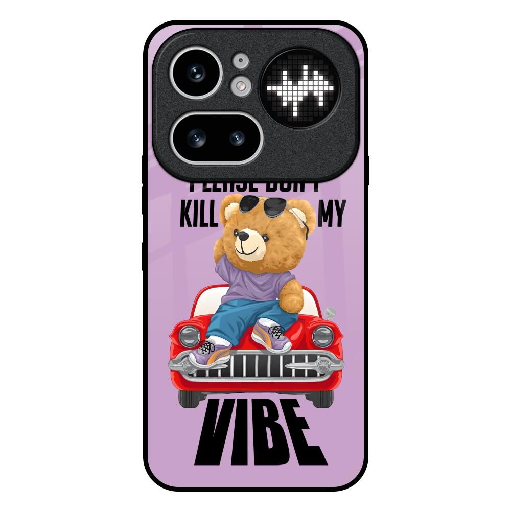 Don't Kill My Vibe Nothing Phone 4a Pro 5G Glass Back Cover Online