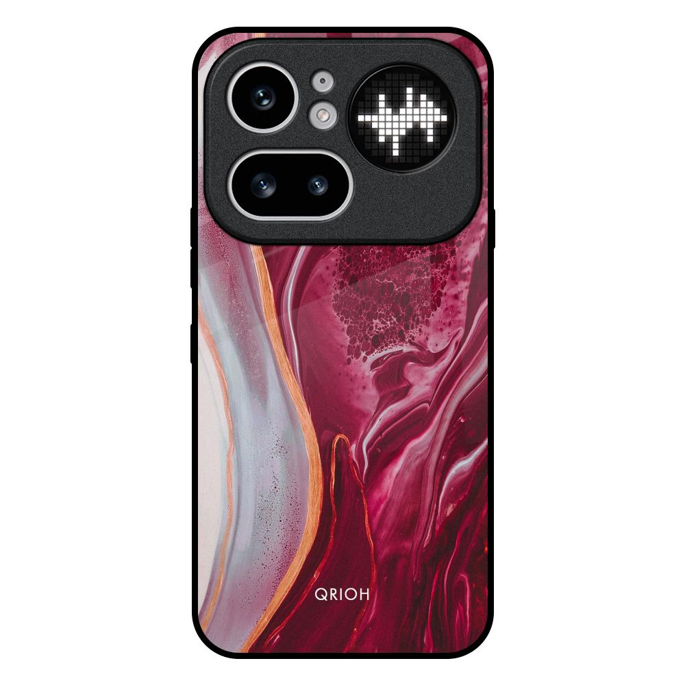 Crimson Ruby Nothing Phone 4a Pro 5G Glass Back Cover Online