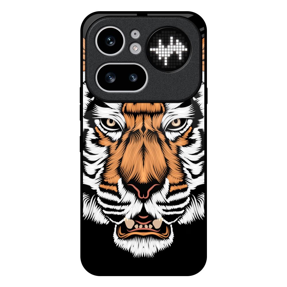 Angry Tiger Nothing Phone 4a Pro 5G Glass Back Cover Online