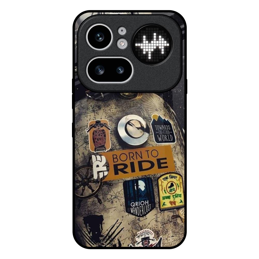 Ride Mode On Nothing Phone 4a Pro 5G Glass Back Cover Online