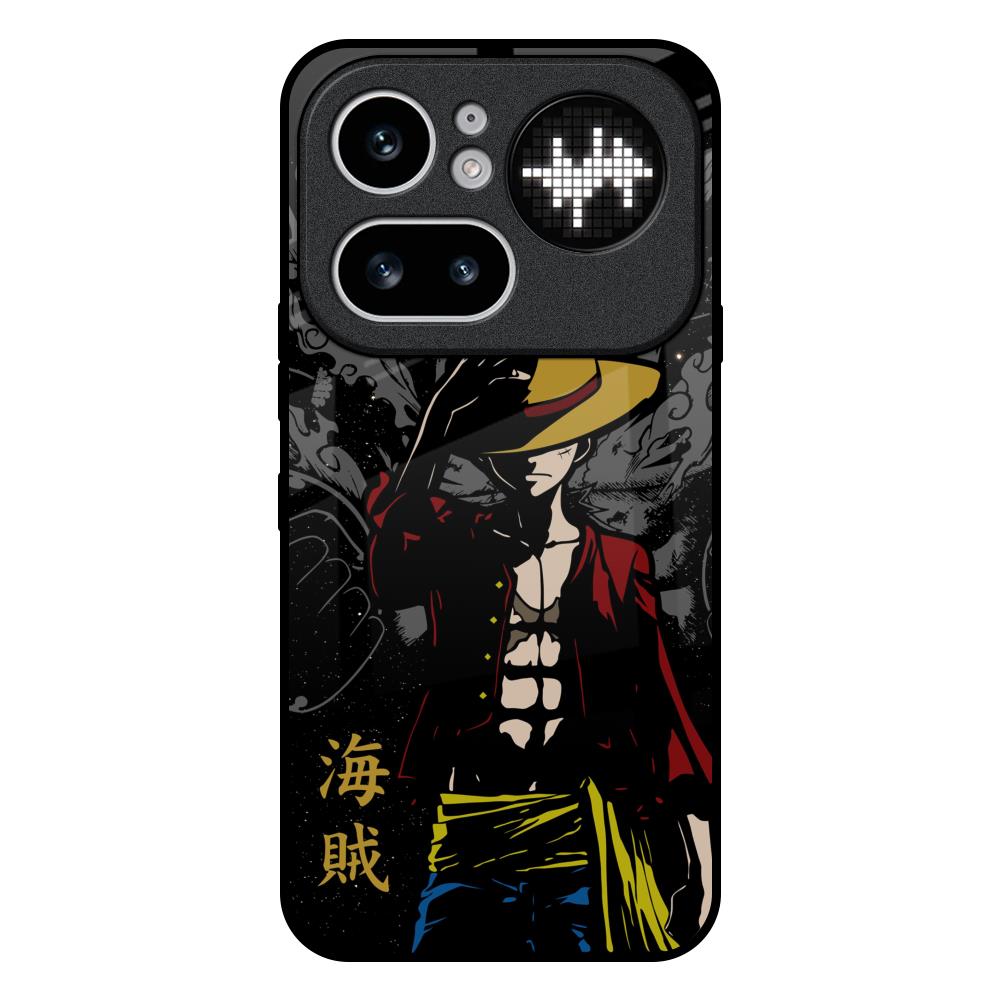 Dark Luffy Nothing Phone 4a Pro 5G Glass Back Cover Online