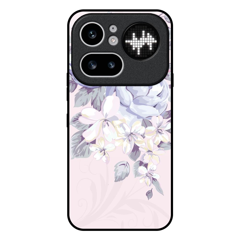 Elegant Floral Nothing Phone 4a Pro 5G Glass Back Cover Online