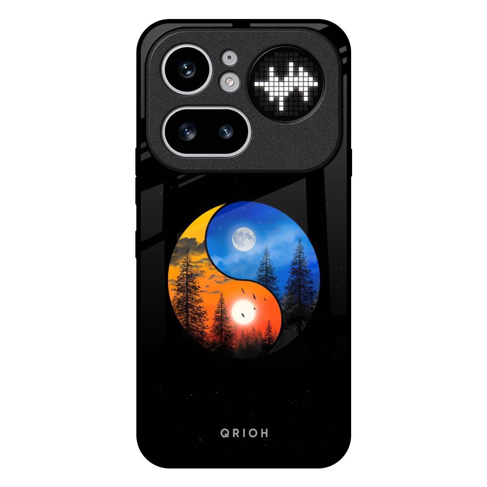 Yin Yang Balance Nothing Phone 4a Pro 5G Glass Back Cover Online