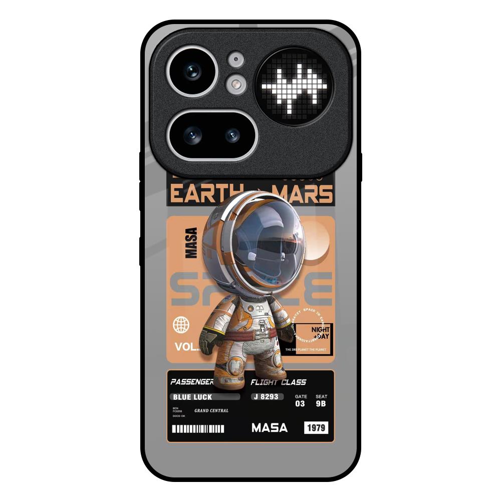 Space Ticket Nothing Phone 4a Pro 5G Glass Back Cover Online