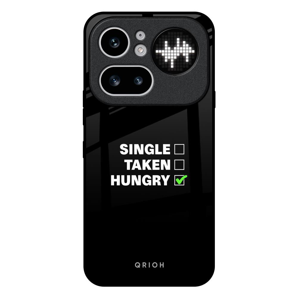 Hungry Nothing Phone 4a Pro 5G Glass Back Cover Online