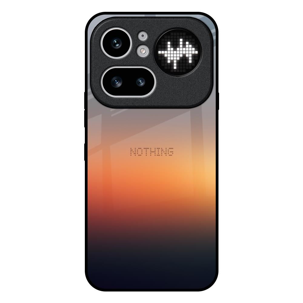 Aesthetic Orange Nothing Phone 4a Pro 5G Glass Back Cover Online