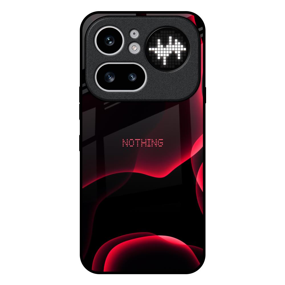 Red Thunder Nothing Phone 4a Pro 5G Glass Back Cover Online