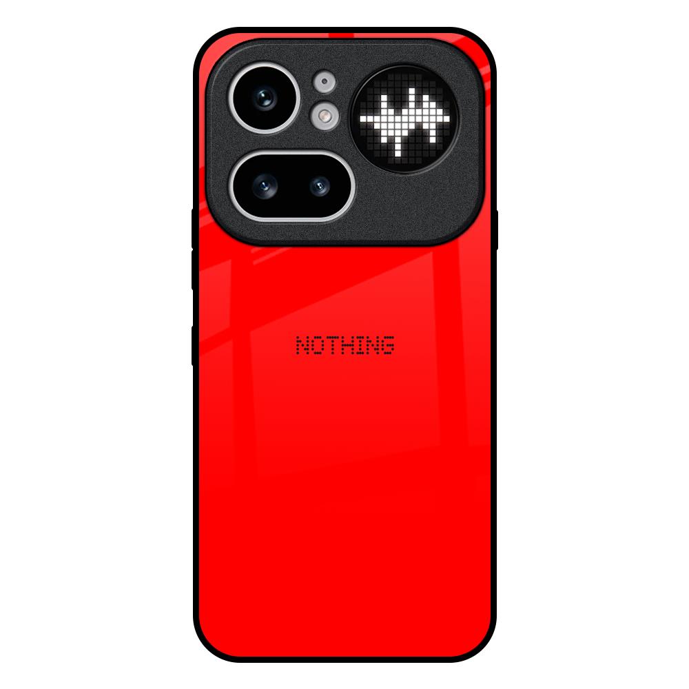 Blood Red Nothing Phone 4a Pro 5G Glass Back Cover Online