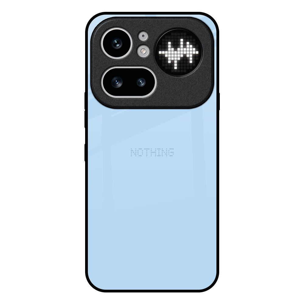Pastel Sky Blue Nothing Phone 4a Pro 5G Glass Back Cover Online