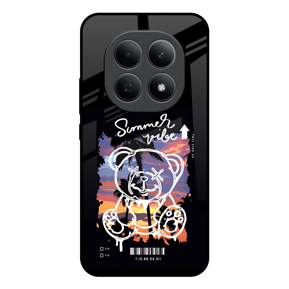 Summer Vibe Poco M8 5G Glass Back Cover Online