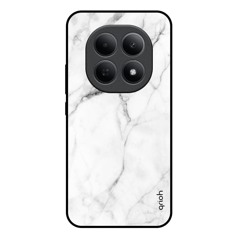 Modern White Marble Poco M8 5G Glass Back Cover Online