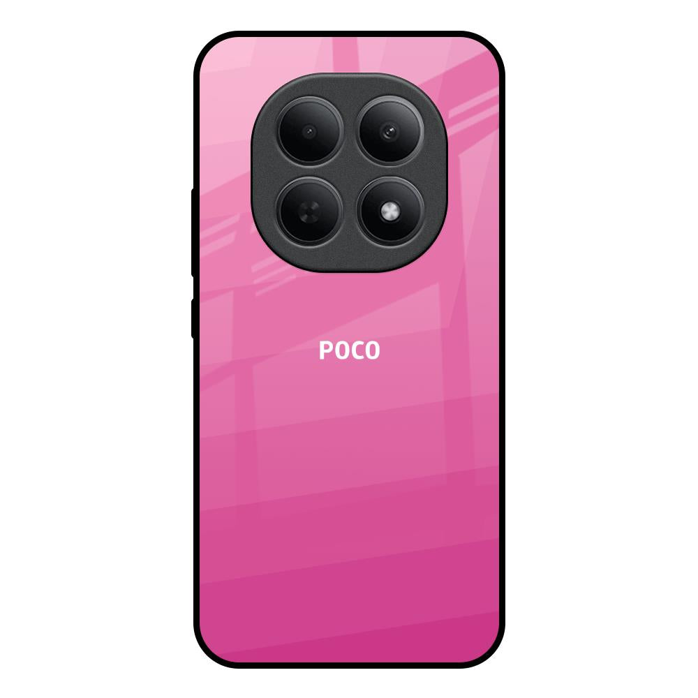 Pink Ribbon Caddy Poco M8 5G Glass Back Cover Online