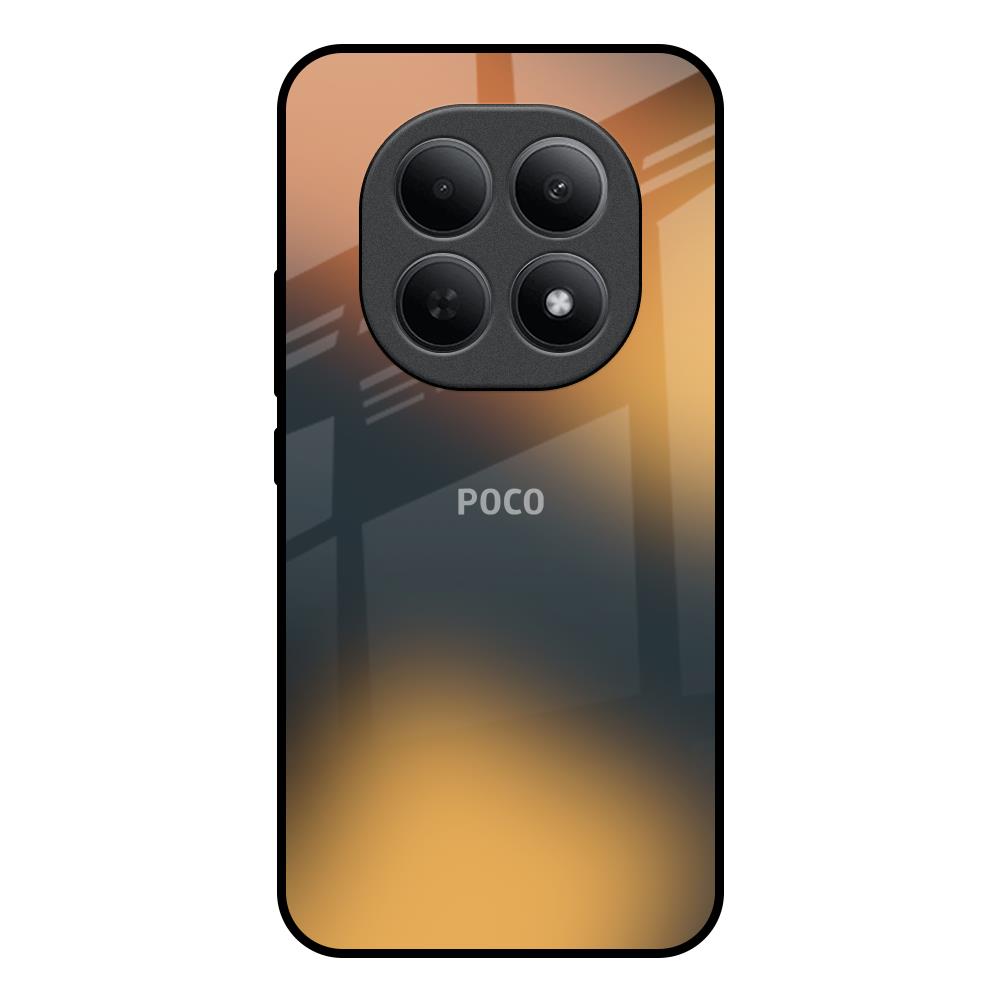 Blurry Art Poco M8 5G Glass Back Cover Online