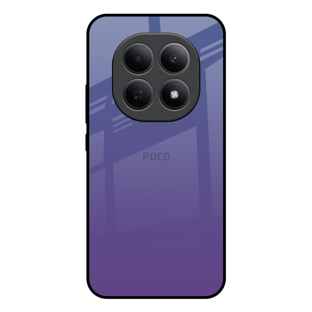 Indigo Pastel Poco M8 5G Glass Back Cover Online