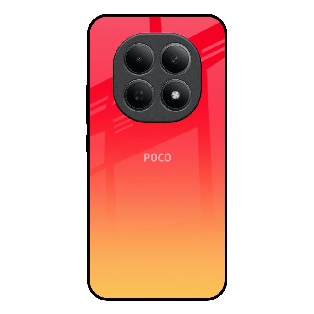 Sunbathed Poco M8 5G Glass Back Cover Online
