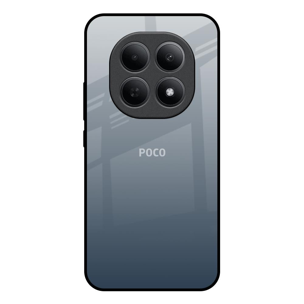 Dynamic Black Range Poco M8 5G Glass Back Cover Online