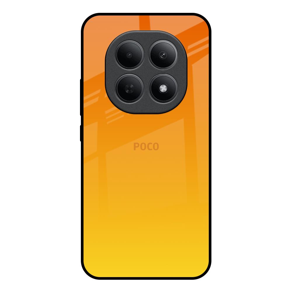 Sunset Poco M8 5G Glass Back Cover Online
