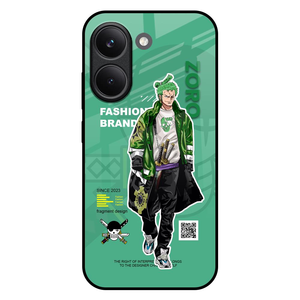 Zoro Bape Poco X8 Pro 5G Glass Back Cover Online