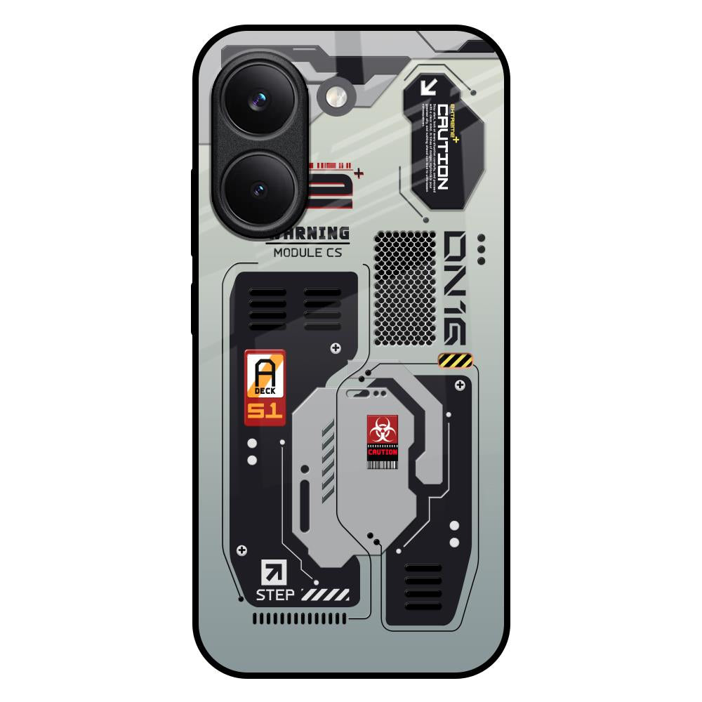 Techno Vibes Poco X8 Pro 5G Glass Back Cover Online