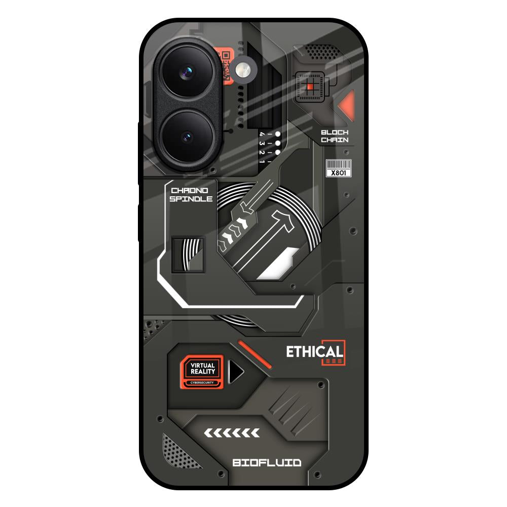 Tech Aesthetics Poco X8 Pro 5G Glass Back Cover Online