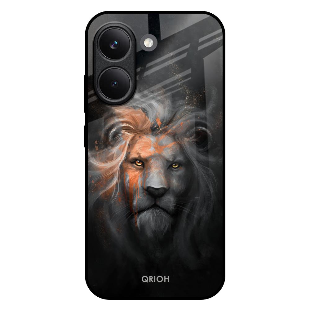 Devil Lion Poco X8 Pro 5G Glass Back Cover Online
