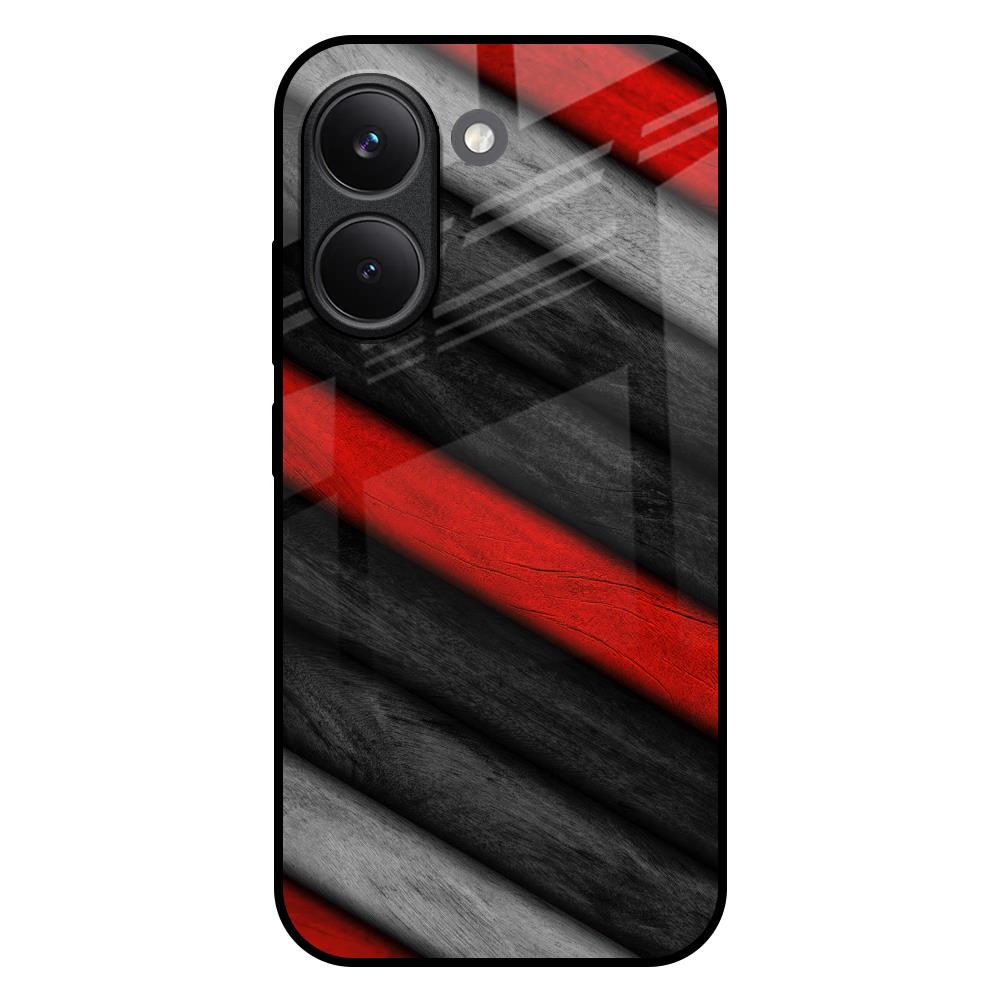 Soft Wooden Texture Poco X8 Pro 5G Glass Back Cover Online