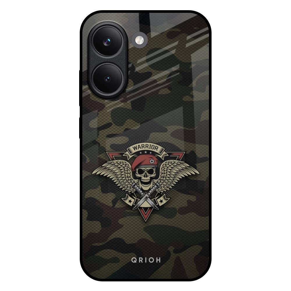 Army Warrior Poco X8 Pro 5G Glass Back Cover Online