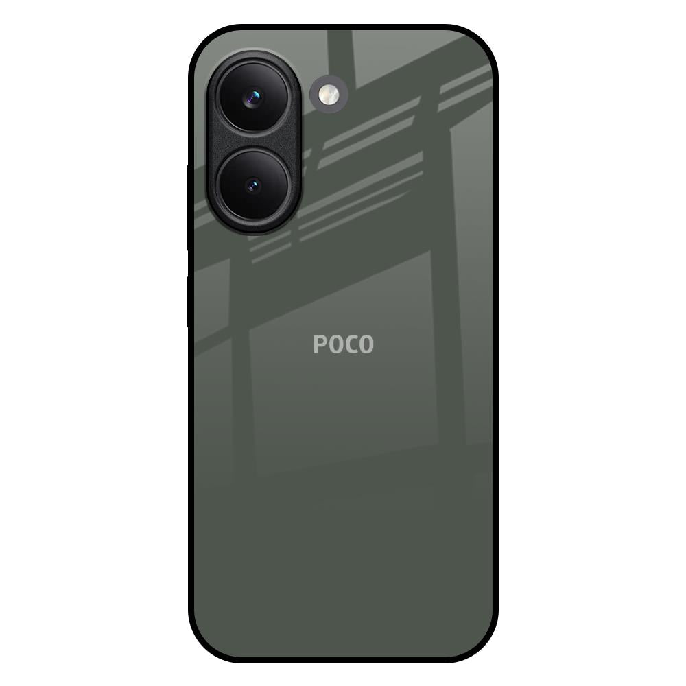 Charcoal Poco X8 Pro 5G Glass Back Cover Online
