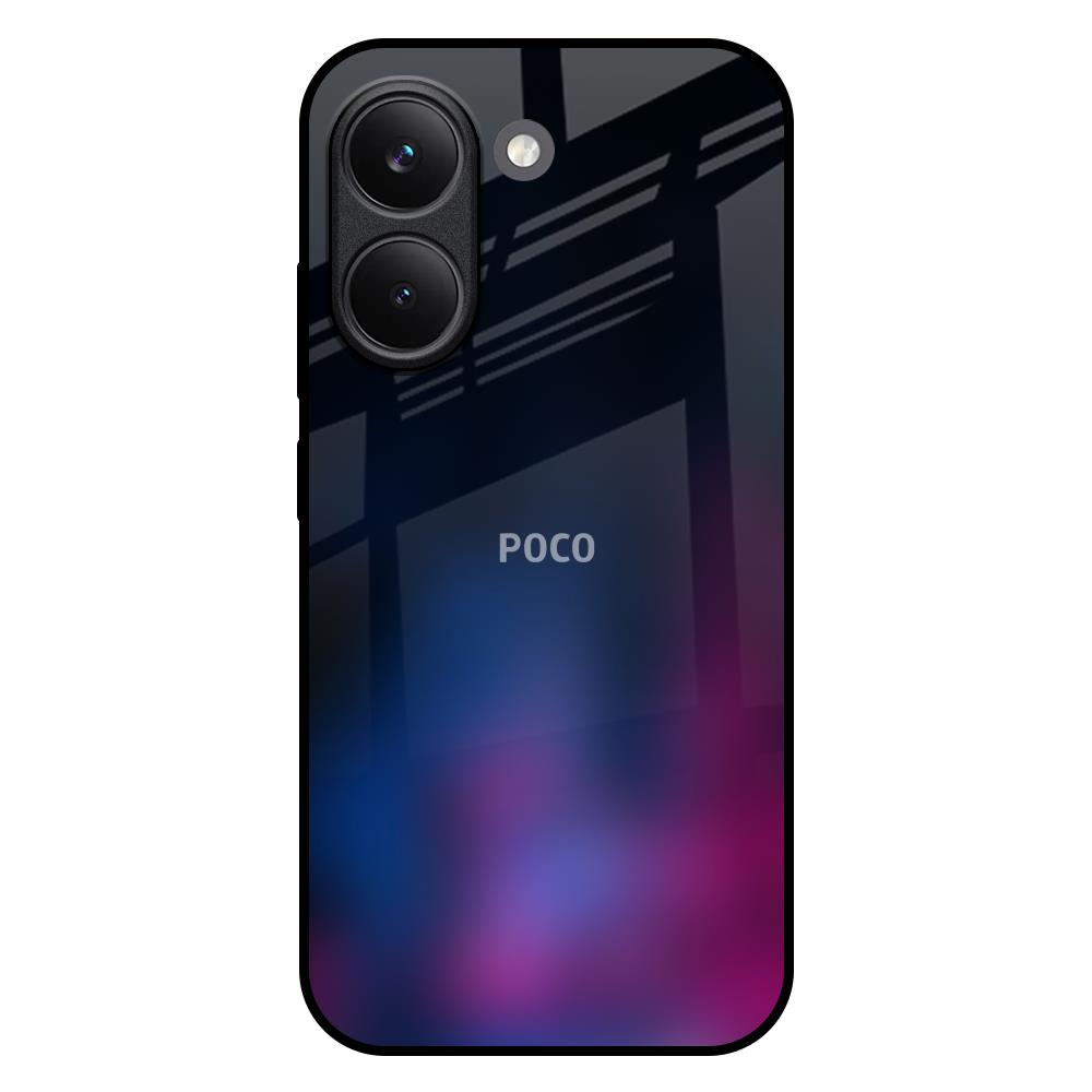 Pink Smudge Poco X8 Pro 5G Glass Back Cover Online