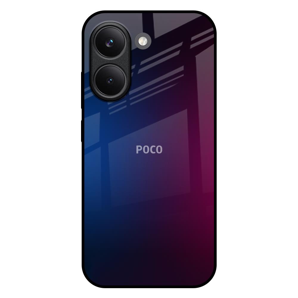 Mix Gradient Shade Poco X8 Pro 5G Glass Back Cover Online