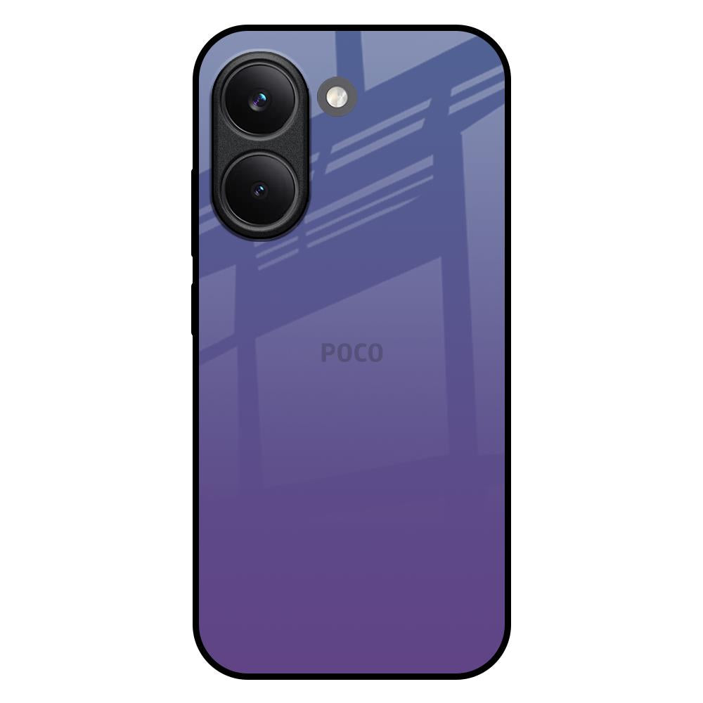 Indigo Pastel Poco X8 Pro 5G Glass Back Cover Online