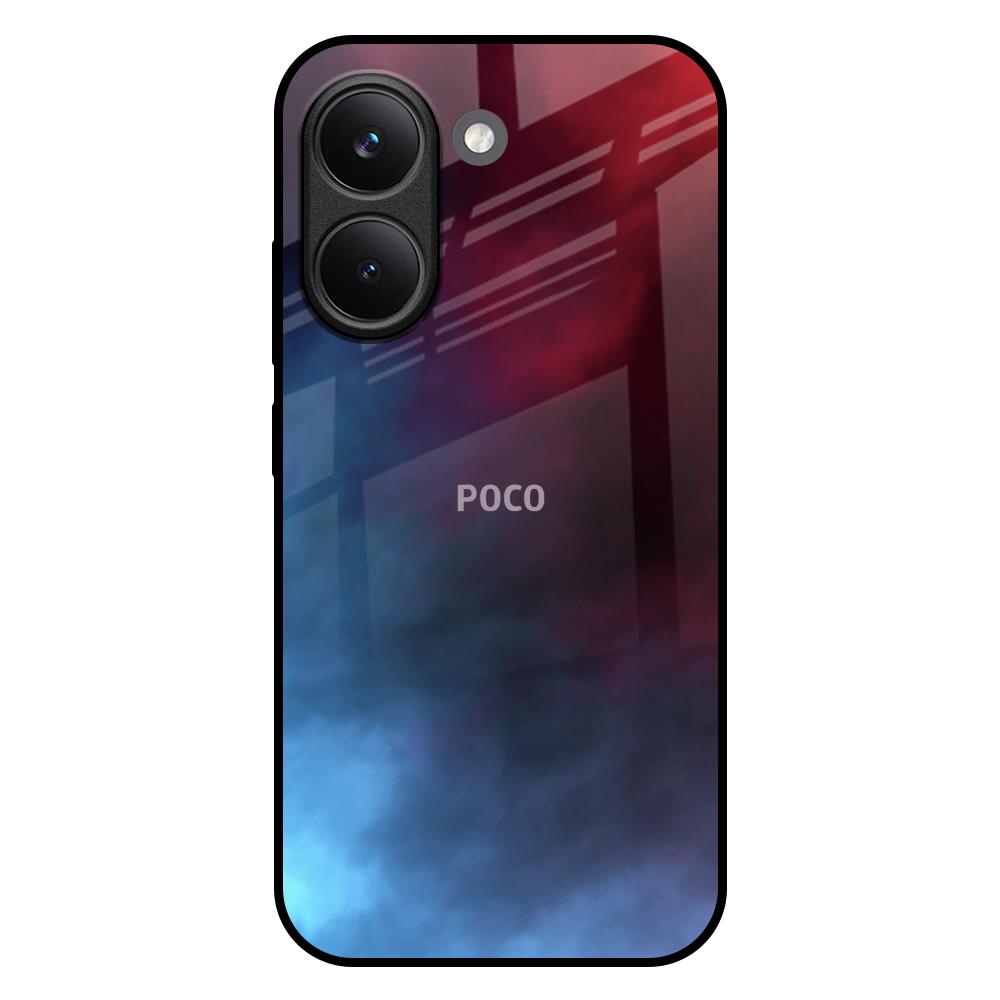 Smokey Watercolor Poco X8 Pro 5G Glass Back Cover Online
