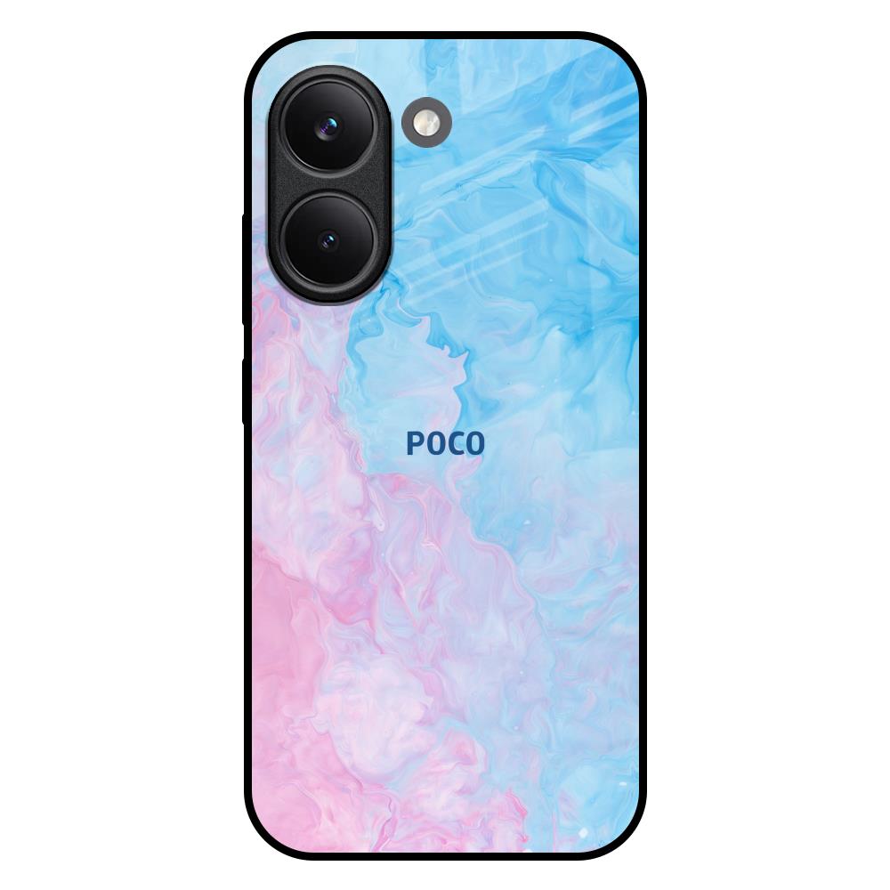 Mixed Watercolor Poco X8 Pro 5G Glass Back Cover Online