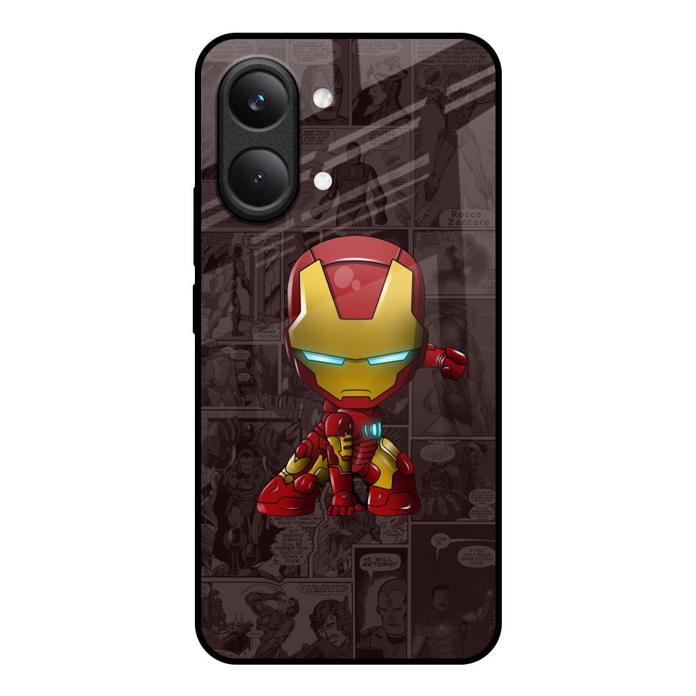 Angry Baby Super Hero Poco X8 Pro max 5G Glass Back Cover Online