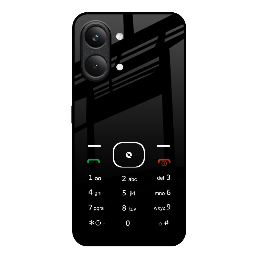 Classic Keypad Pattern Poco X8 Pro max 5G Glass Back Cover Online