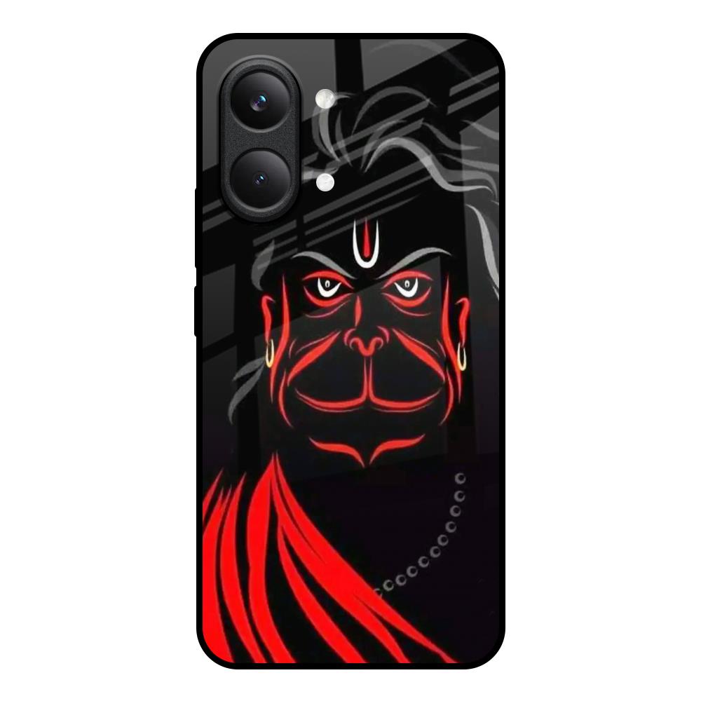 Lord Hanuman Poco X8 Pro max 5G Glass Back Cover Online