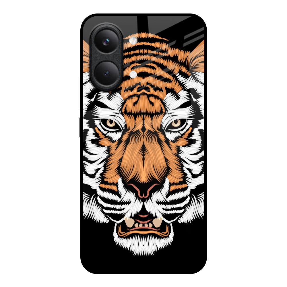 Angry Tiger Poco X8 Pro max 5G Glass Back Cover Online