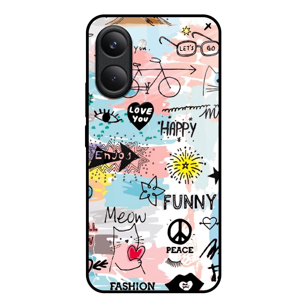 Just For You Poco X8 Pro max 5G Glass Back Cover Online