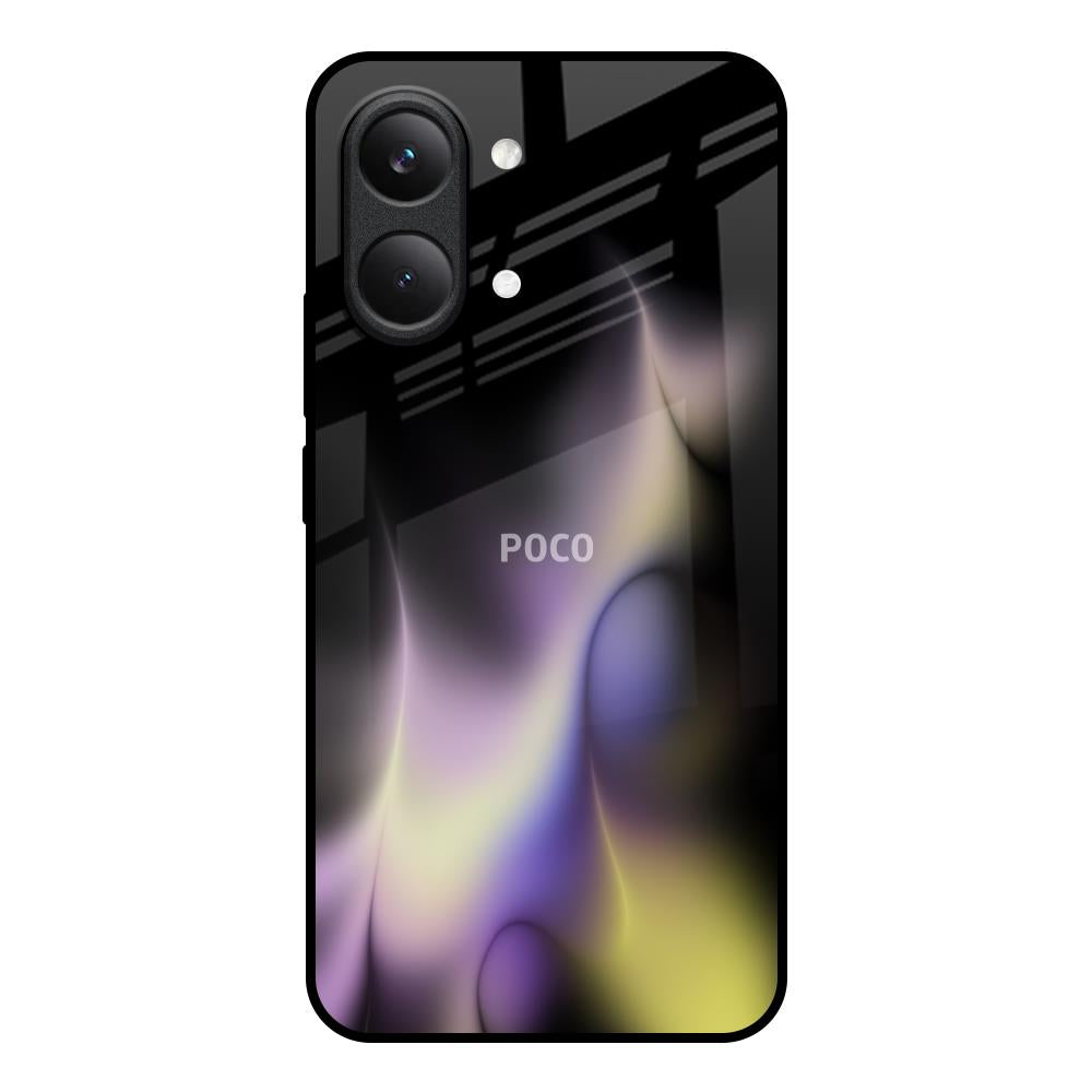 Flames Flow Poco X8 Pro max 5G Glass Back Cover Online