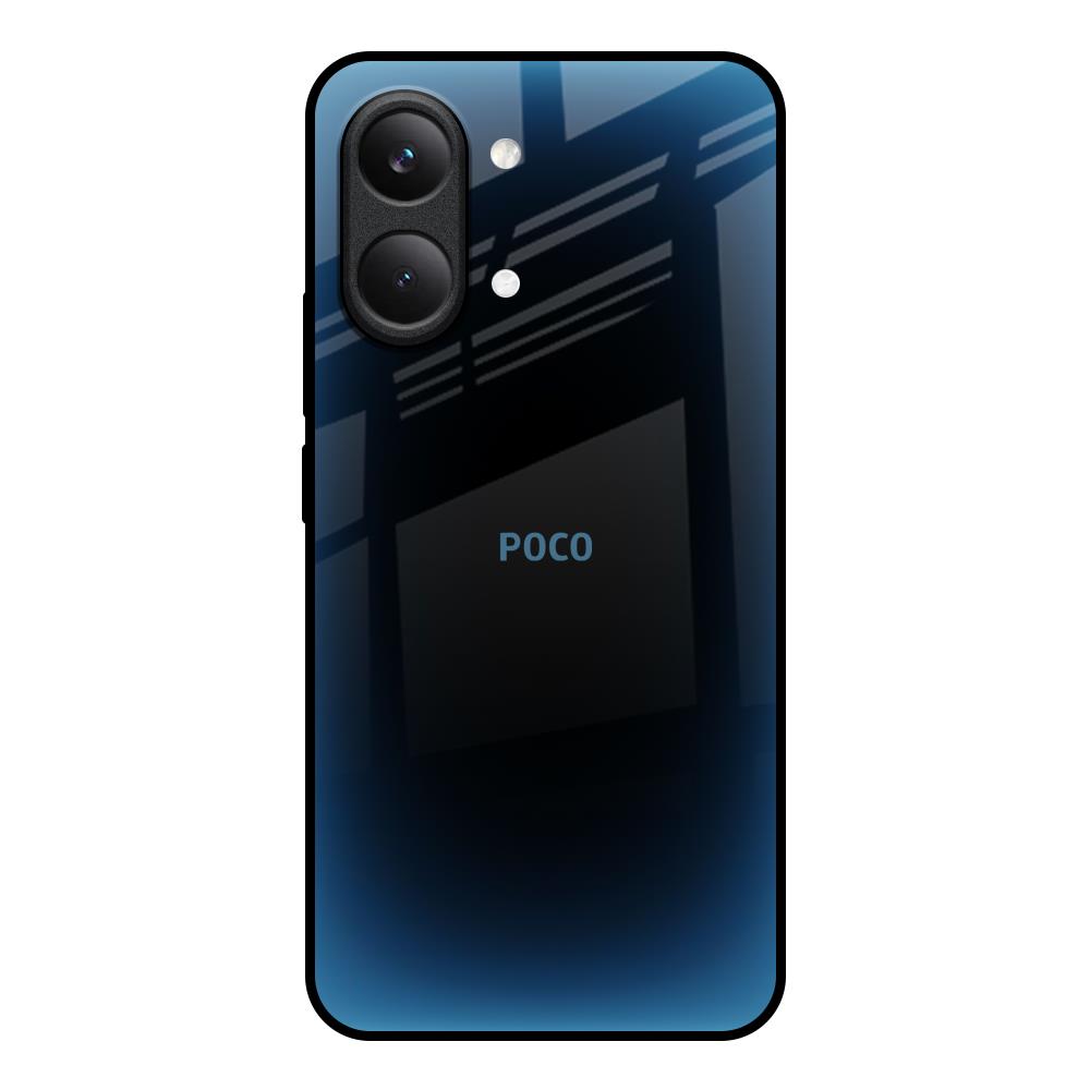 Blue Dynamic Poco X8 Pro max 5G Glass Back Cover Online