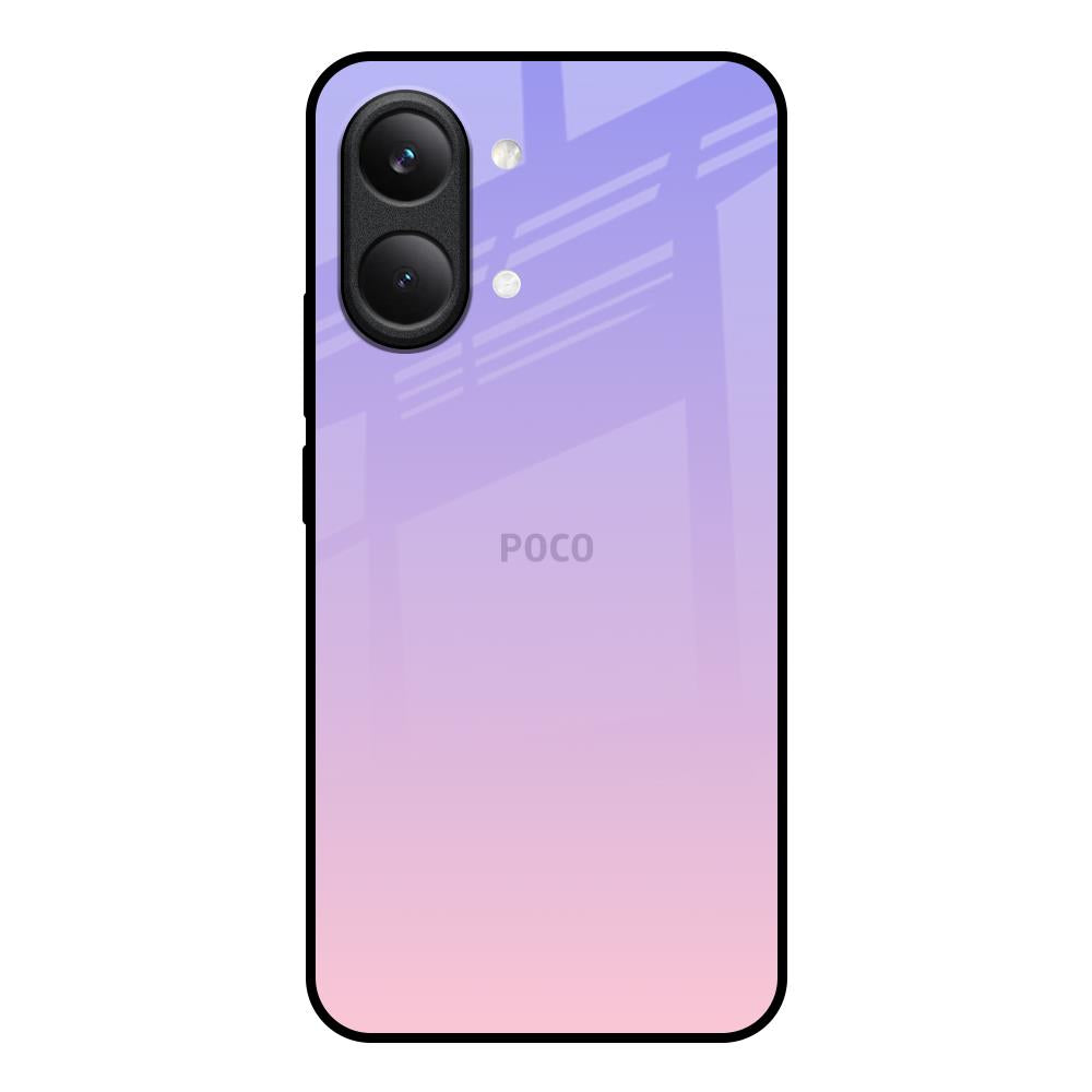 Lavender Gradient Poco X8 Pro max 5G Glass Back Cover Online