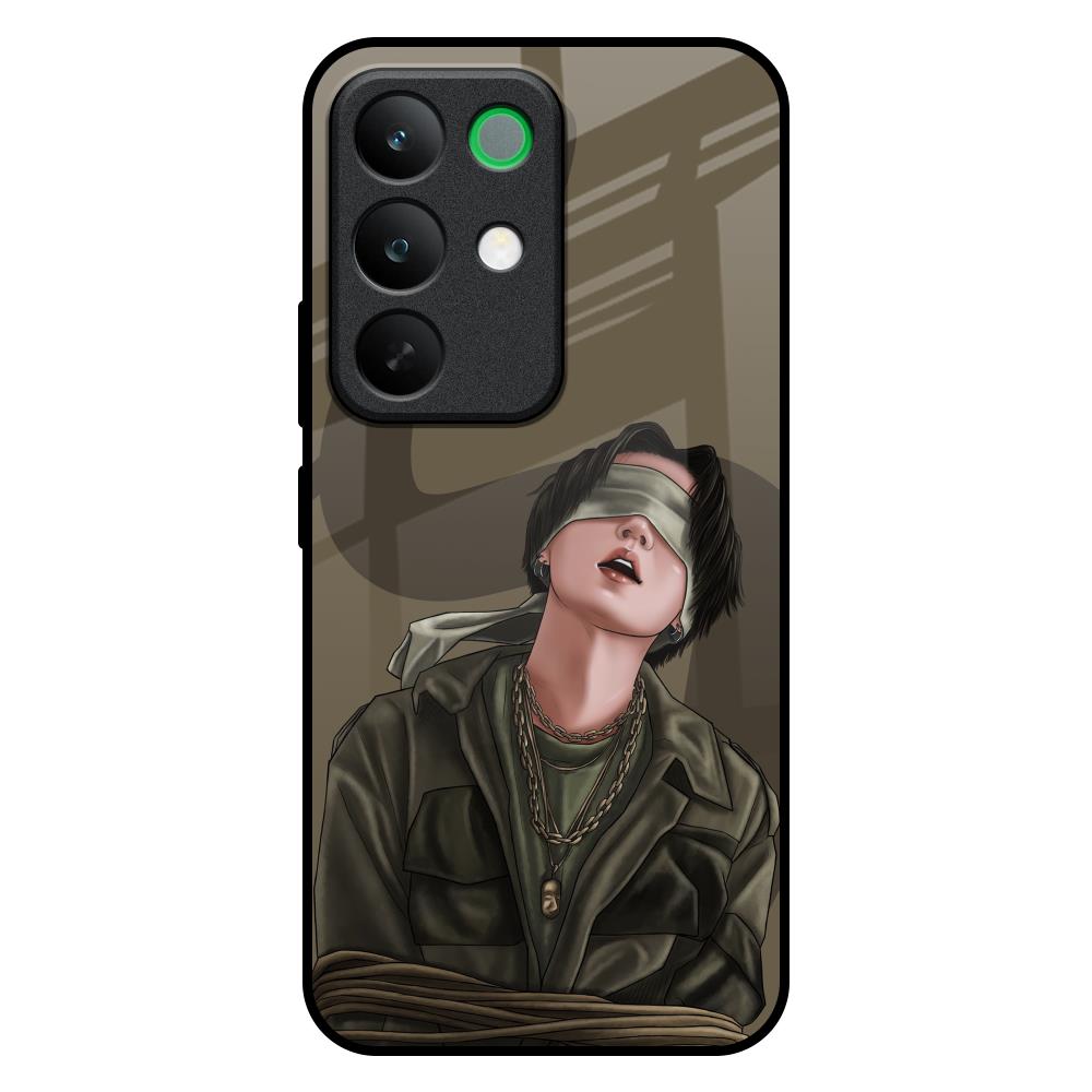 Blind Fold Realme C85 5G Glass Back Cover Online