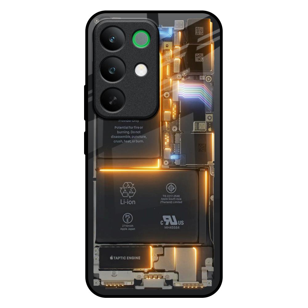 Glow Up Skeleton Realme C85 5G Glass Back Cover Online