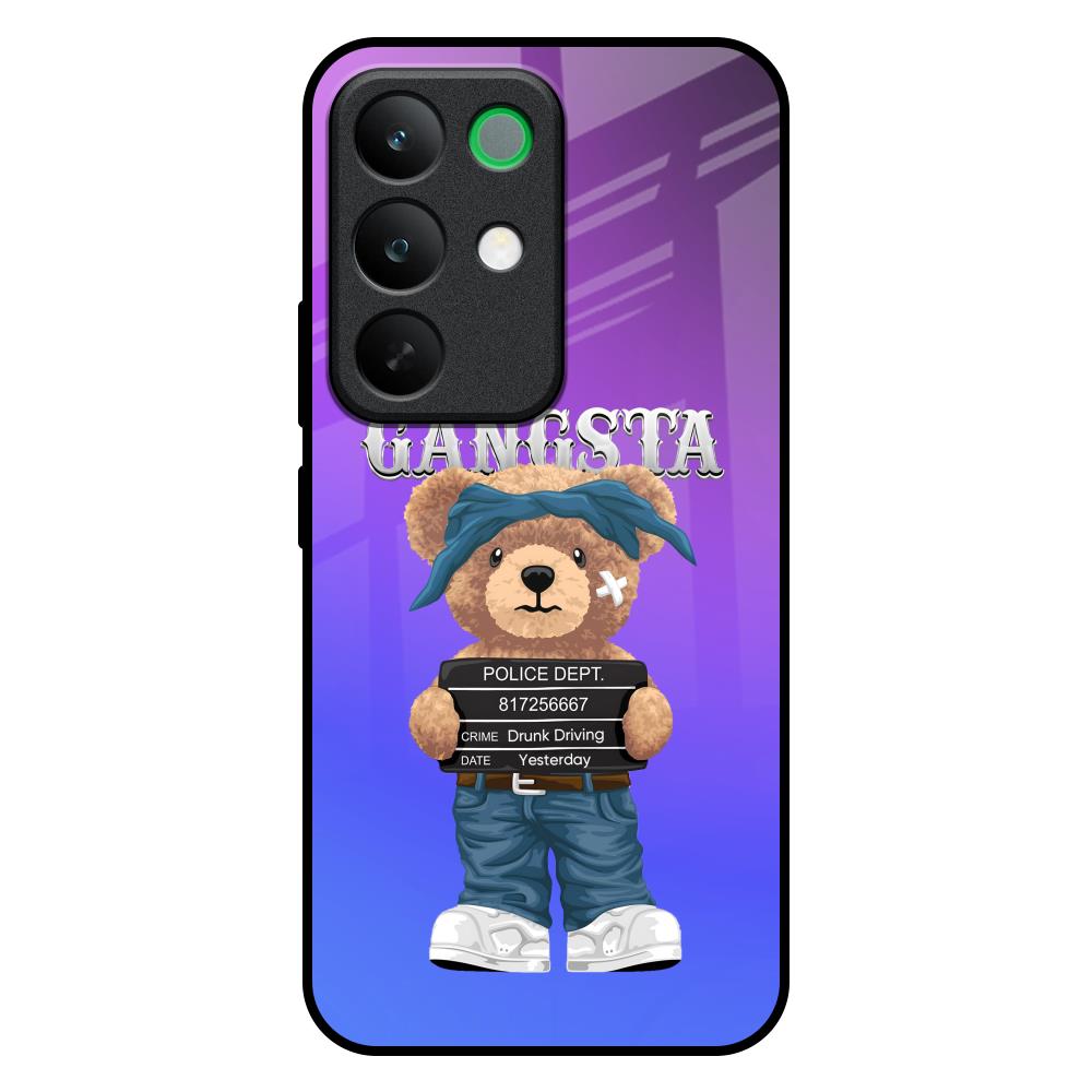 Gangsta Bear Realme C85 5G Glass Back Cover Online