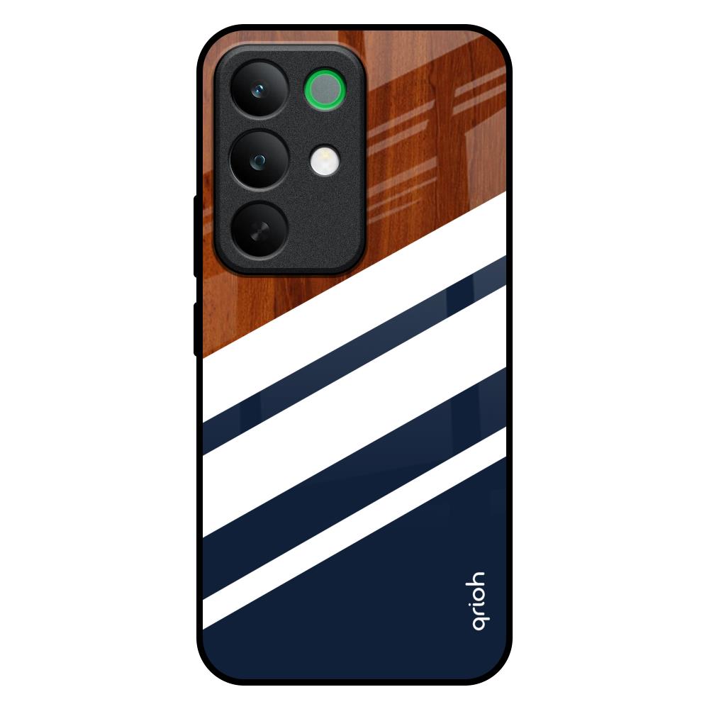 Bold Stripes Realme C85 5G Glass Back Cover Online