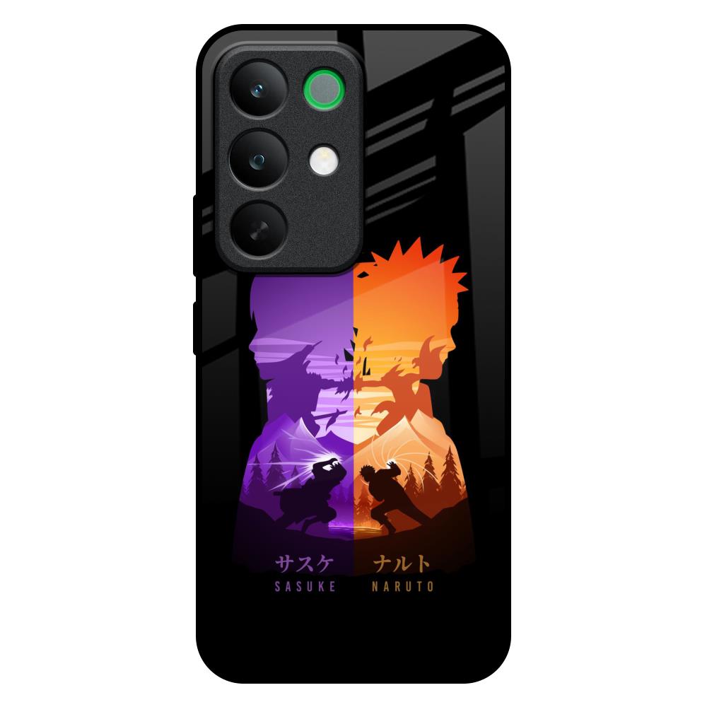 Minimalist Anime Realme C85 5G Glass Back Cover Online