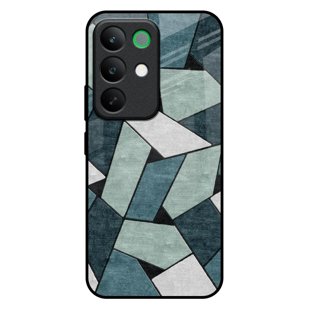 Abstact Tiles Realme C85 5G Glass Back Cover Online