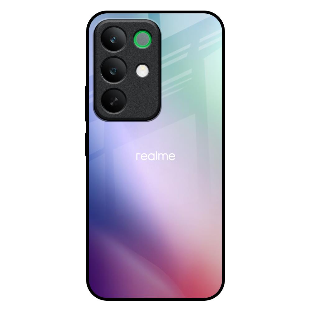 Abstract Holographic Realme C85 5G Glass Back Cover Online